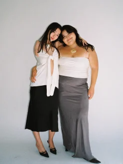 Online Djerf Avenue Tie Tank Top Cloud