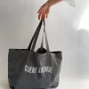 Outlet Djerf Avenue Tote Bag Washed Out Black