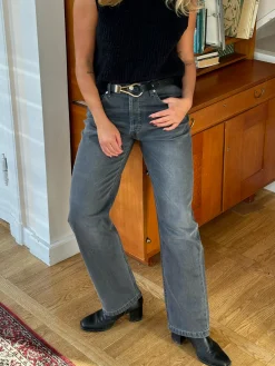 Outlet Djerf Avenue Tote Bag Washed Out Black