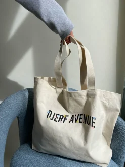 Best Sale Djerf Avenue Tote Bag White
