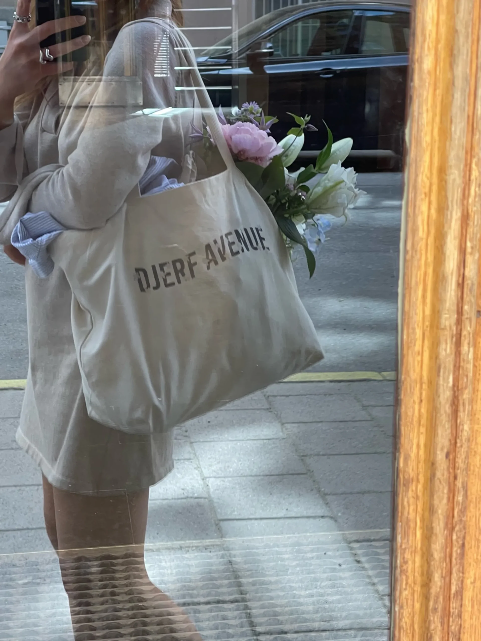 Best Sale Djerf Avenue Tote Bag White