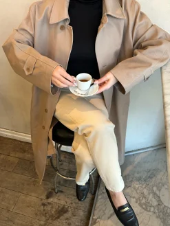 Clearance Djerf Avenue Trench Coat Sand