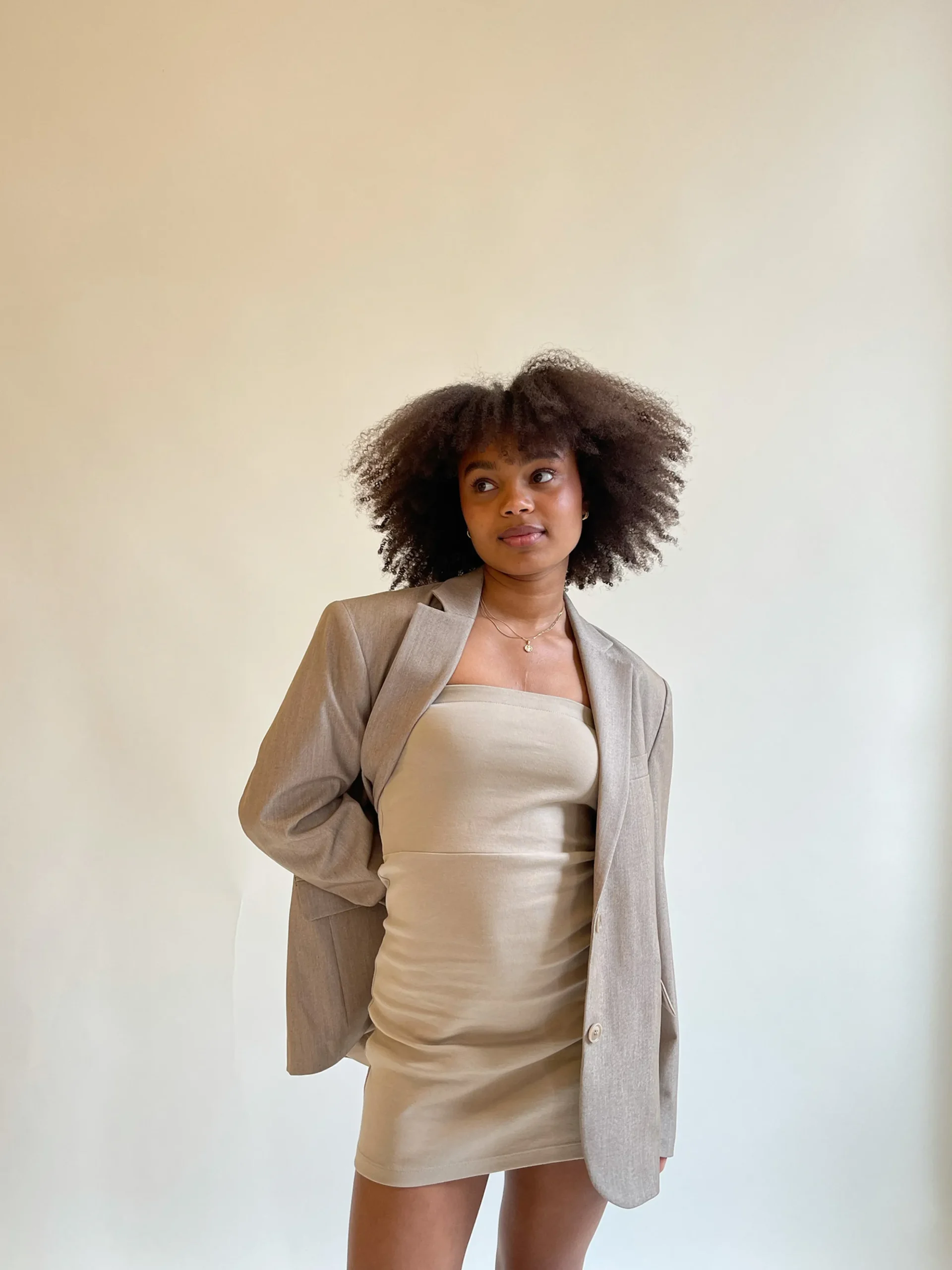 Store Djerf Avenue Tube Dress Nougat