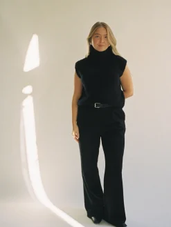 Online Djerf Avenue Turtleneck Top Black