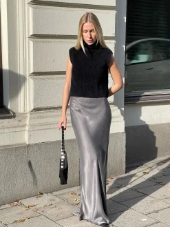 Online Djerf Avenue Turtleneck Top Black