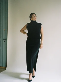 Online Djerf Avenue Turtleneck Top Black