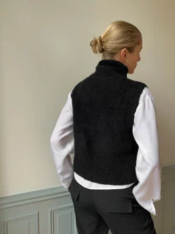 Online Djerf Avenue Turtleneck Top Black