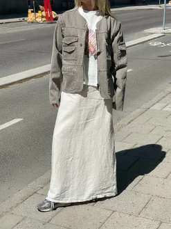 Sale Djerf Avenue Utility Jacket Brown