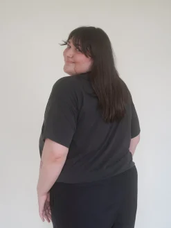 Outlet Djerf Avenue Washed T-shirt Washed Black